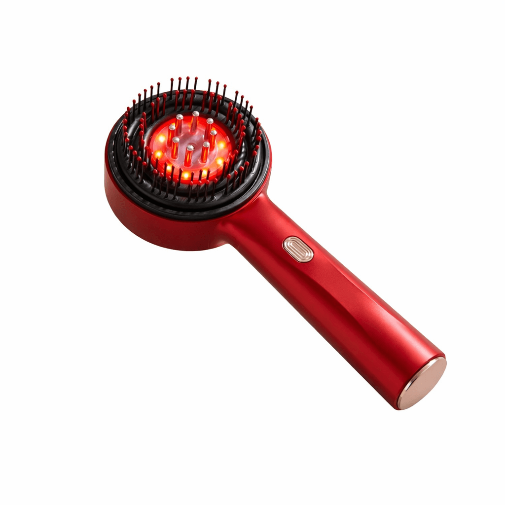 Red Light Electric Microcurrent Scalp Massage Comb, Lumavir