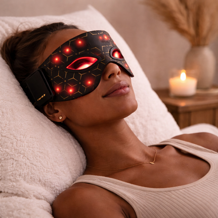 Electric LED Red Light Therapy Eye Mask