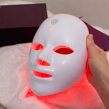 7 Colour Red Light Therapy LED Face Mask