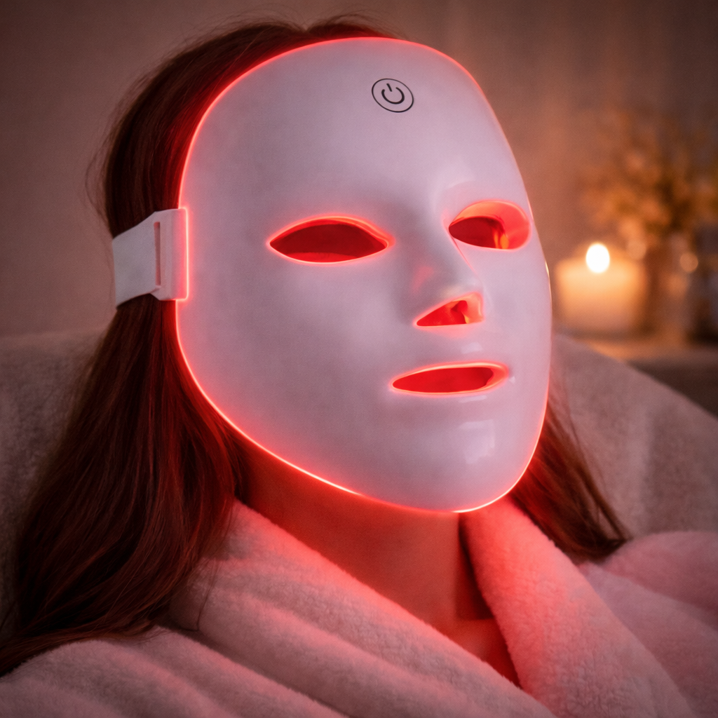 7 Colour Red Light Therapy LED Face Mask